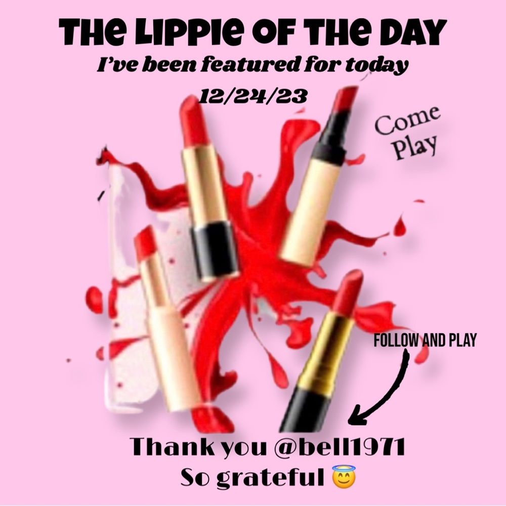 💄💋 I’M FEATURED LIPPIE FOR TODAY TYSM @BELL1971 💄💋💄💋💄💋💄💋💄💋💄💋💄💋💄